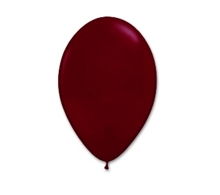 Balloon Latex Crystal Burgandy