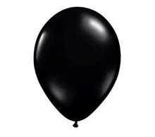 Balloon Metallic Black